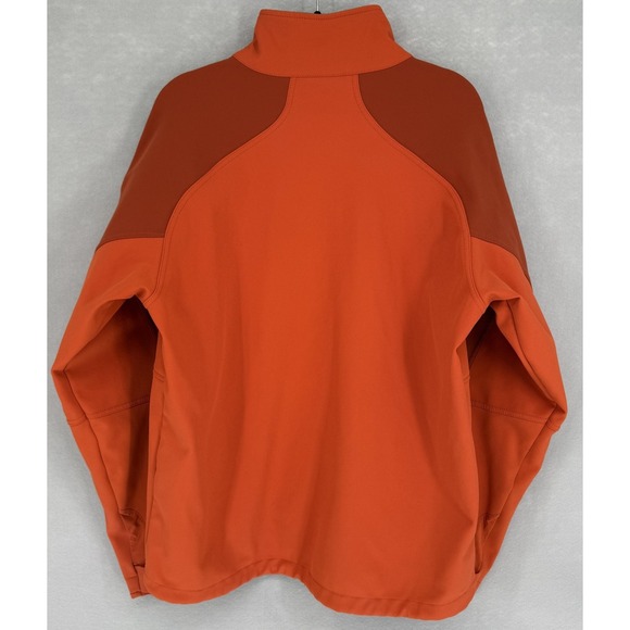 Marmot Jacket Mens XL Orange Softshell Full Zip Fleece Lined Outdoor Hiking - Picture 10 of 10